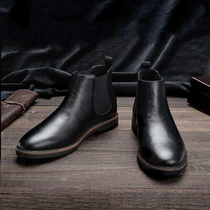 40~46 Men Chelsea Boots Brand Retro Comfortable Fashion Men Boots