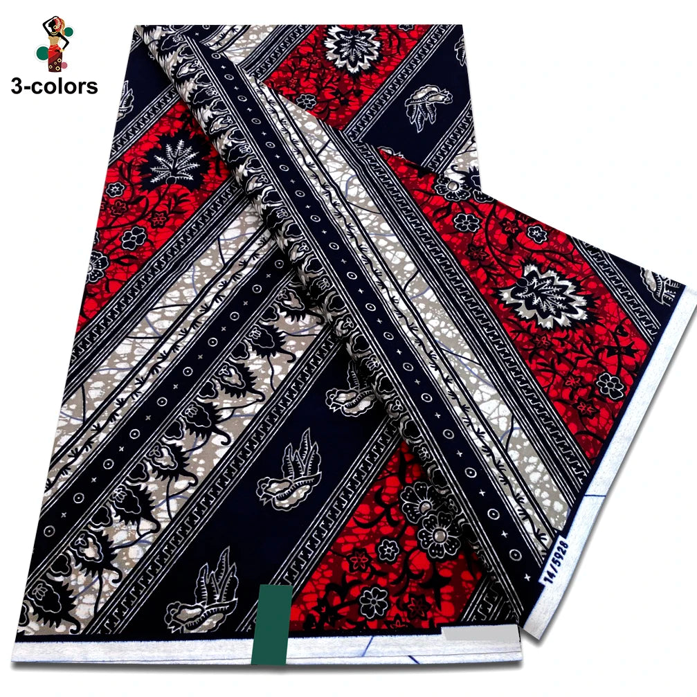 2025 Veritable Wax Guaranteed Real Wax Print Fabric dutch hollandais Pagne African Wax Fabric 6 yards