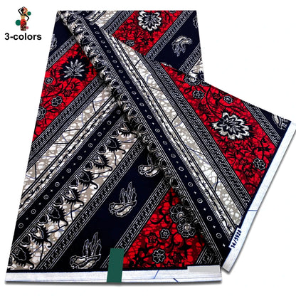 2025 Veritable Wax Guaranteed Real Wax Print Fabric dutch hollandais Pagne African Wax Fabric 6 yards