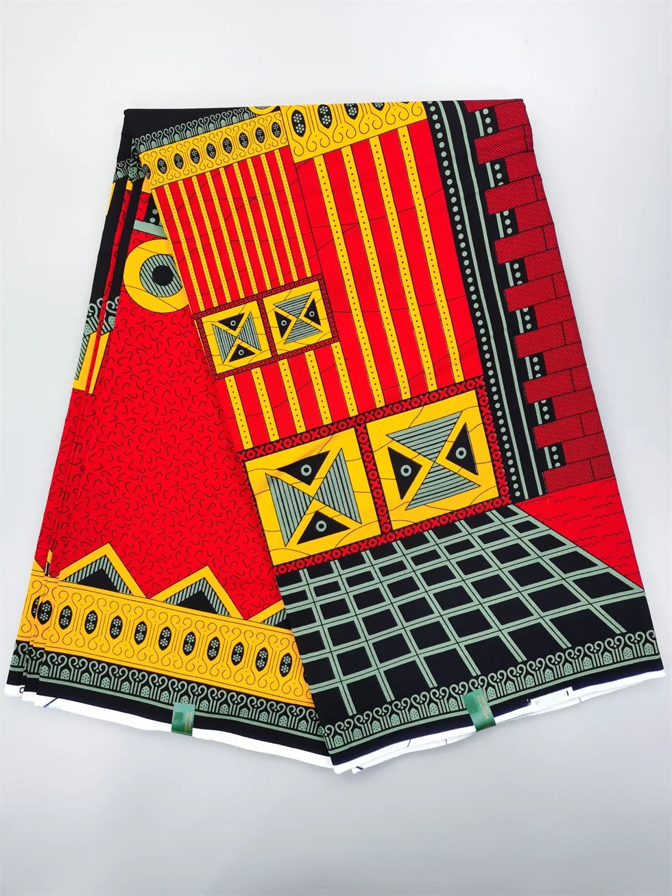 Dutch Hollandais Printed Fabric for African Classical Dress Veritable Real Wax Guaranteed 100% Cotton 6 Yards
