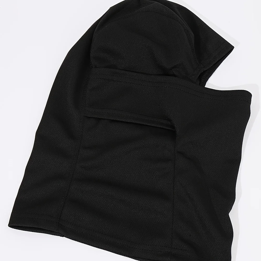 3pcs/2pcs/1pc English Letter Print Men's and Women's Balaclava Single Hole Full Face Neck Protection Mask Suitable for Outdoor