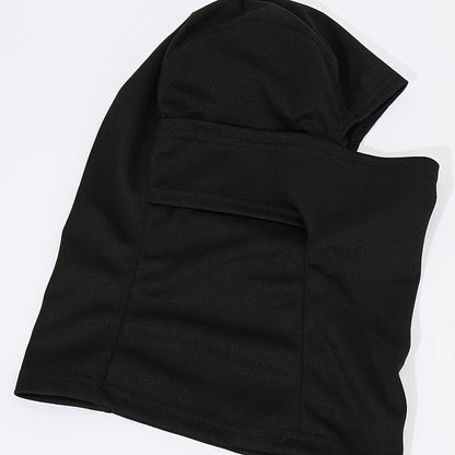 3pcs/2pcs/1pc English Letter Print Men's and Women's Balaclava Single Hole Full Face Neck Protection Mask Suitable for Outdoor