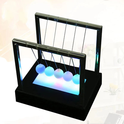 Newtons Cradle Early Fun Development Educational Desk Toy Gift Newton's Cradle Ball Metal Pendulum Ball Educational Desk Toys