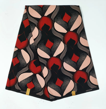 2025 Newest Ankara Real Wax Fabric Guaranteed Veritable African Wax Print Pagne Fabric 100% Cotton 6 Yards Ghana Style Dresses
