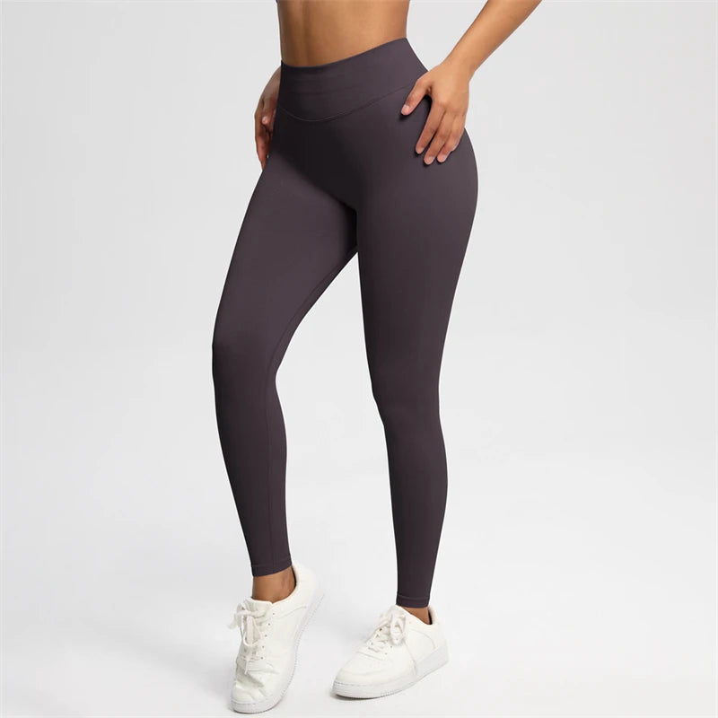 2025 Bum Shaping Leggings Impact Women Seamless Sports Yoga Pants Low Ribbed Band Gym clothes Fitness Workout Scrunch Butt Tight