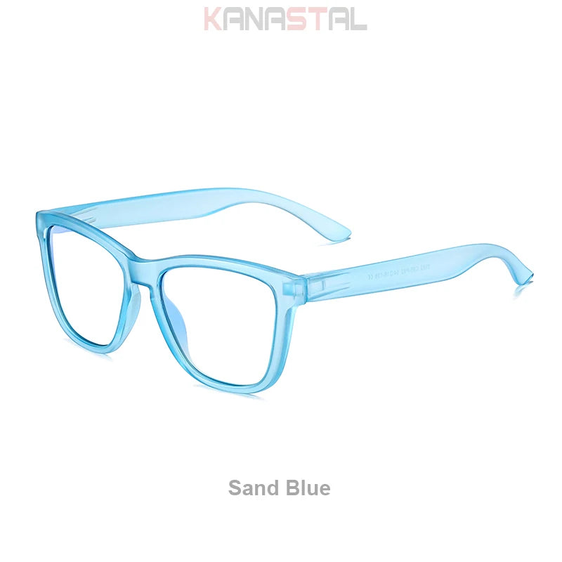 Men CR39 Lenses Reading Glasses Prescription Optics Myopia Presbyopic Eyewear Blue Light Blocking TR90 Colorful Eyeglasses Frame