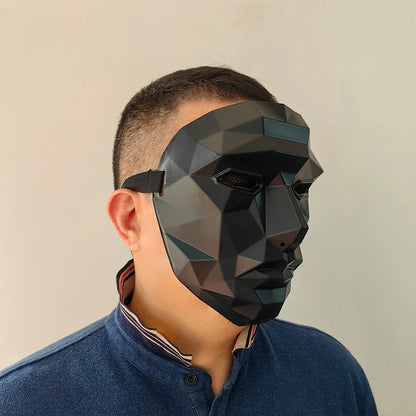 1pc special shape mask, Halloween hot cat face, holiday party decoration