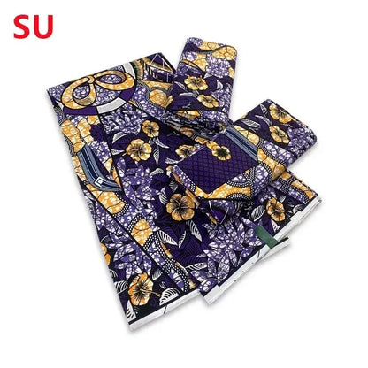 Ankara Wax Fabric 2024 High Quality African Wax Print Fabric 100% Cotton African Guaranteed Veritable Real Wax For Dresses