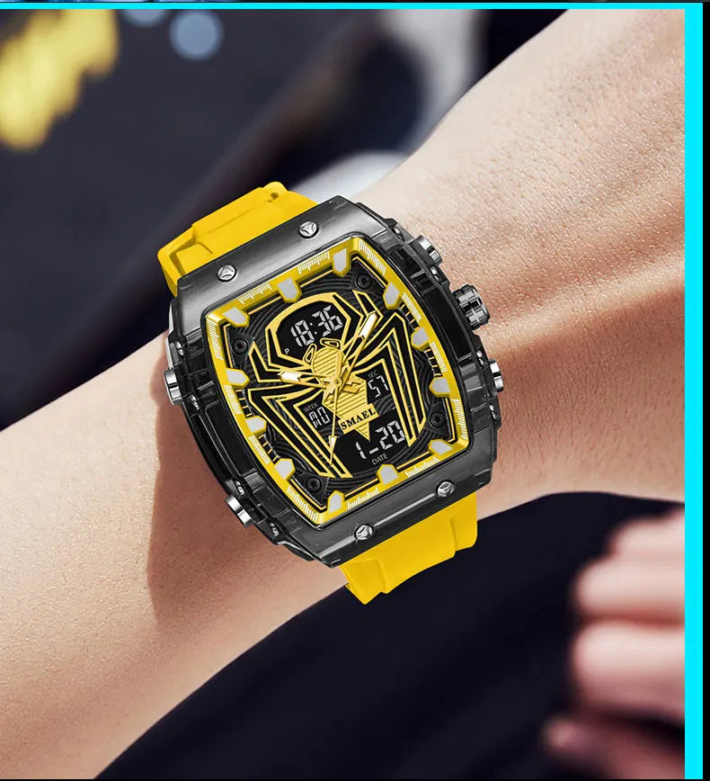 SMAEL Brand 8116 Waterproof Dropshipping Watch Alarm Clock Luminous Young Fashion business Quartz Sport Wristwatches