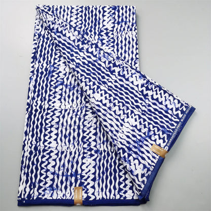 Ankara Fabric African Real Wax Print Fabric 100% Cotton High Quality 6 Yards African Fabric for Party Dress Nigeria
