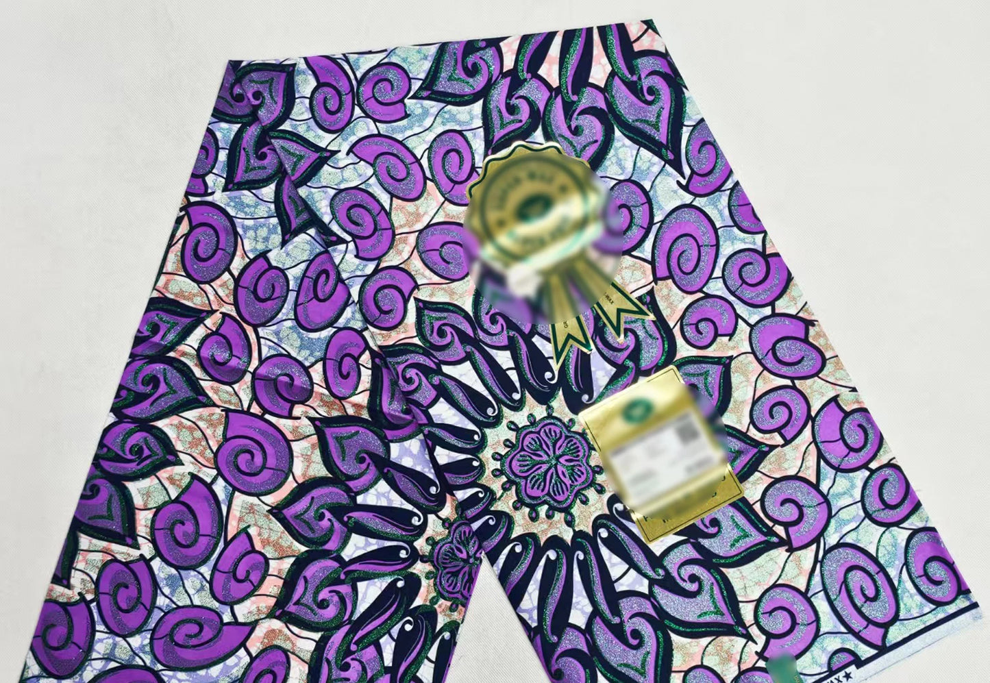 New Glitter Grand Golden Wax Fabric Cotton Ankara Golden Wax Flash Gold Print SUPER High Quality Sprinkle African Wax Fabric