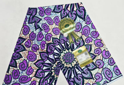 New Glitter Grand Golden Wax Fabric Cotton Ankara Golden Wax Flash Gold Print SUPER High Quality Sprinkle African Wax Fabric
