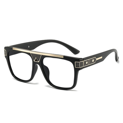R57330 Luxury Large Frames Reading Glasses Vintage Rivet Optical Presbyopic Spectacles Dioptric +50 +100 +200 +300
