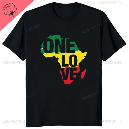 Hipster Reggae Africa Map Rasta Regae Music Vintage T Shirt Clothes 90s Hipster Short Sleeve T-shirts for Men Cotton Cool Tshirt
