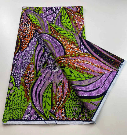Grand Super 100% Cotton African Wax Fabric High Quality Wax Print Ankara Fabric For Sewing 6yards Women Fabric