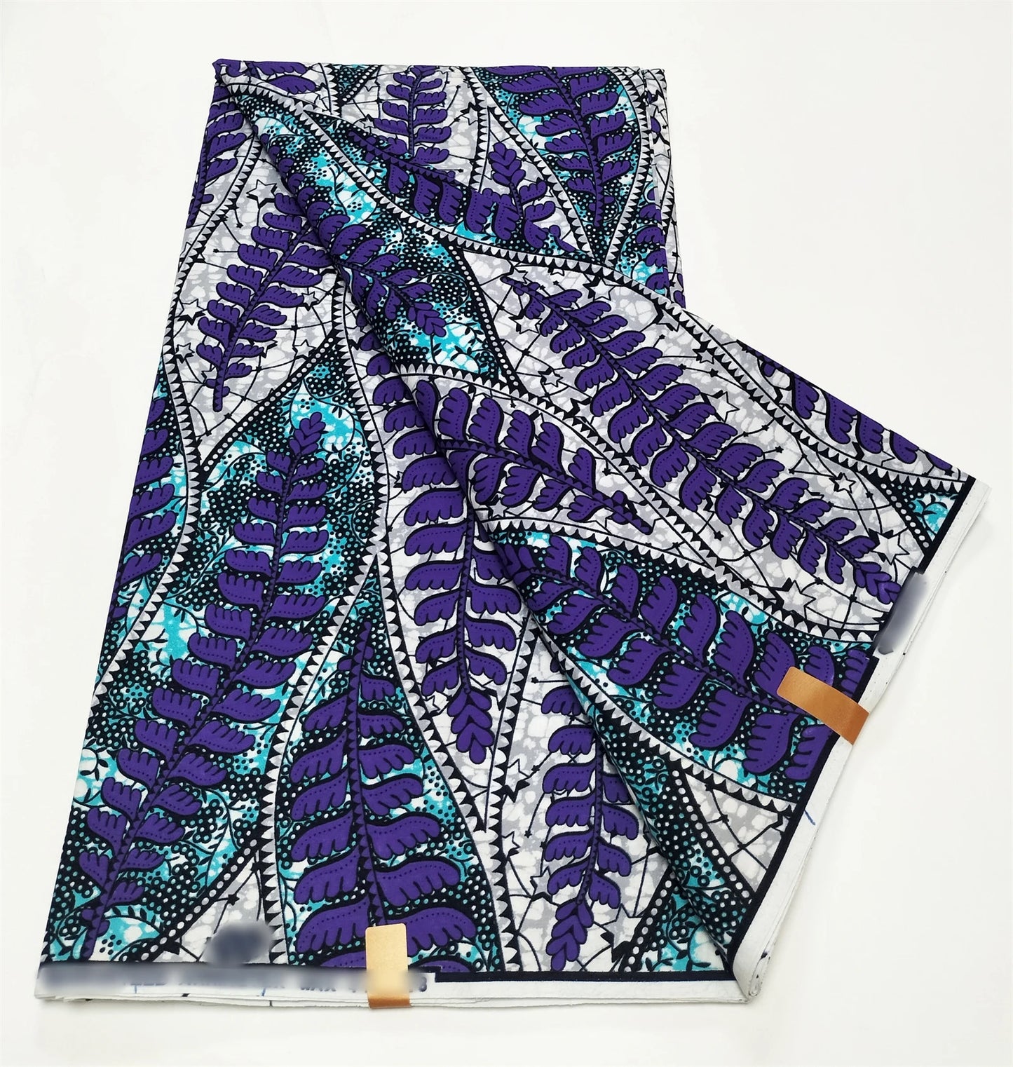 2025 Newest Ankara Real Wax Fabric Guaranteed Veritable African Wax Print Pagne Fabric 100% Cotton 6 Yards Ghana Style Dresses