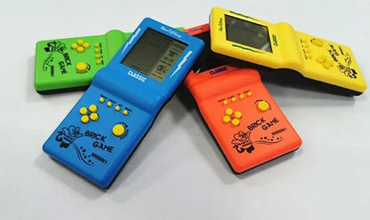 2026 New Large-screen Tetris Game Console Nostalgic Classic Black and White Electronic Handheld Game Console