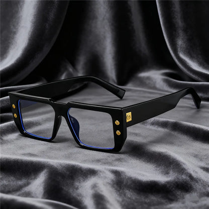 YOOSKE Square Eyeglasses Frames for Women Men Anti Blue Light Glasses Frame Optical Computer Eyewear