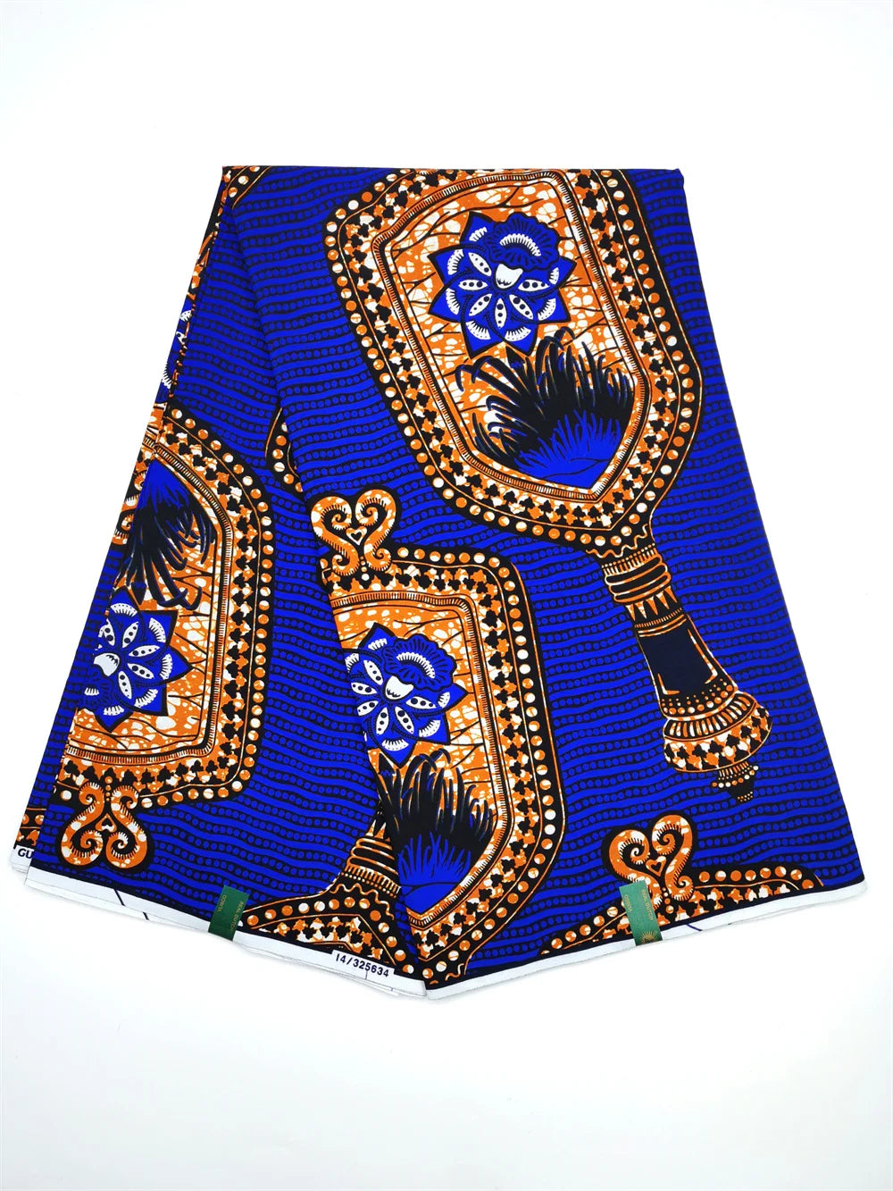 Dutch Ankara Wax Print Fabric High Quality Wax African Hollandais Fabric 100% Cotton Soft African Veritable Real Wax for Dress
