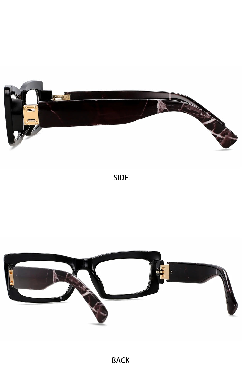 R56339 Women's Square Cat Eye Reading Eyes +1.00 +1.50 +2.00 Modern Small Frame Retro Presbyopia Glasses