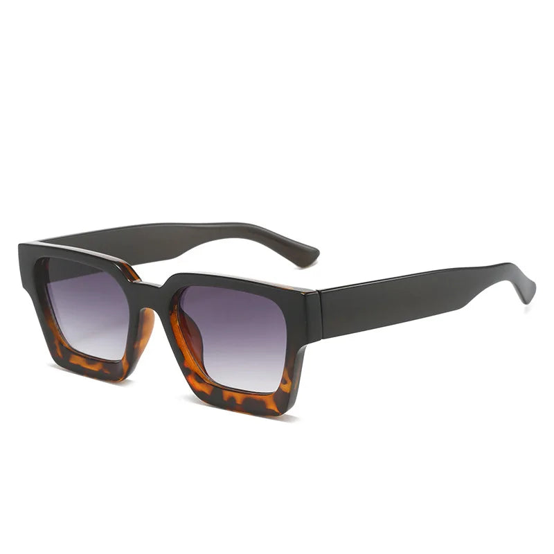 JNPCXI Fashion Square Women Luxury Sunglasses Retro Green Brand Designer Men Trending Sun Glasses Shades UV400