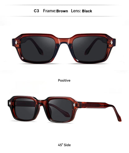 O-Q CLUB Uv400 Polarized Sunglasses Men 2024 Lunette Men's Glasses Women Eyewear Sunglass Luxury Women's Eyepieces Man Lenses