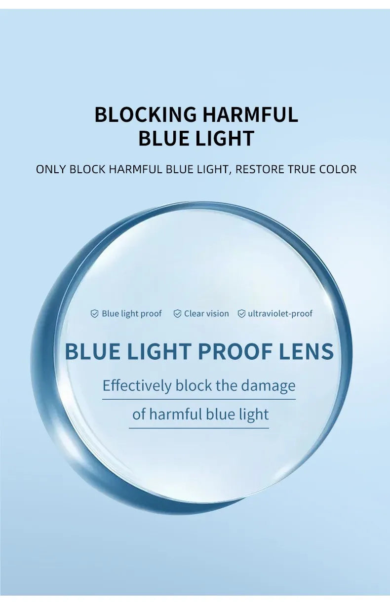 Fashion Anti-Blue Light Reading Glasses Spring Leg Men Women Presbyopia Reading Eyewear Optical Glasses + 1.0 + 1.5 + 2.0 + 2.5