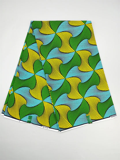 Dutch Ankara Wax Print Fabric High Quality Wax African Hollandais Fabric 100% Cotton Soft African Veritable Real Wax for Dress