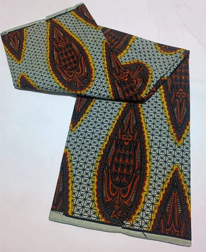Style Pagne Guaranteed Veritable Original African Real Wax Fabric For Party Dresses Ankara Wax Print Fabric 100% Cotton Ghana