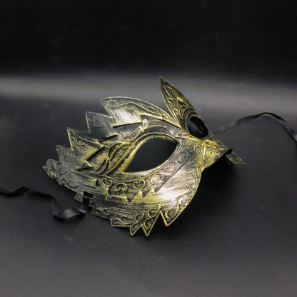 Carnival Masquerade Mask Costume 21 * 15cm Mardi Gras Masks Plastic Venetian Masks Decor For Masquerade Balls