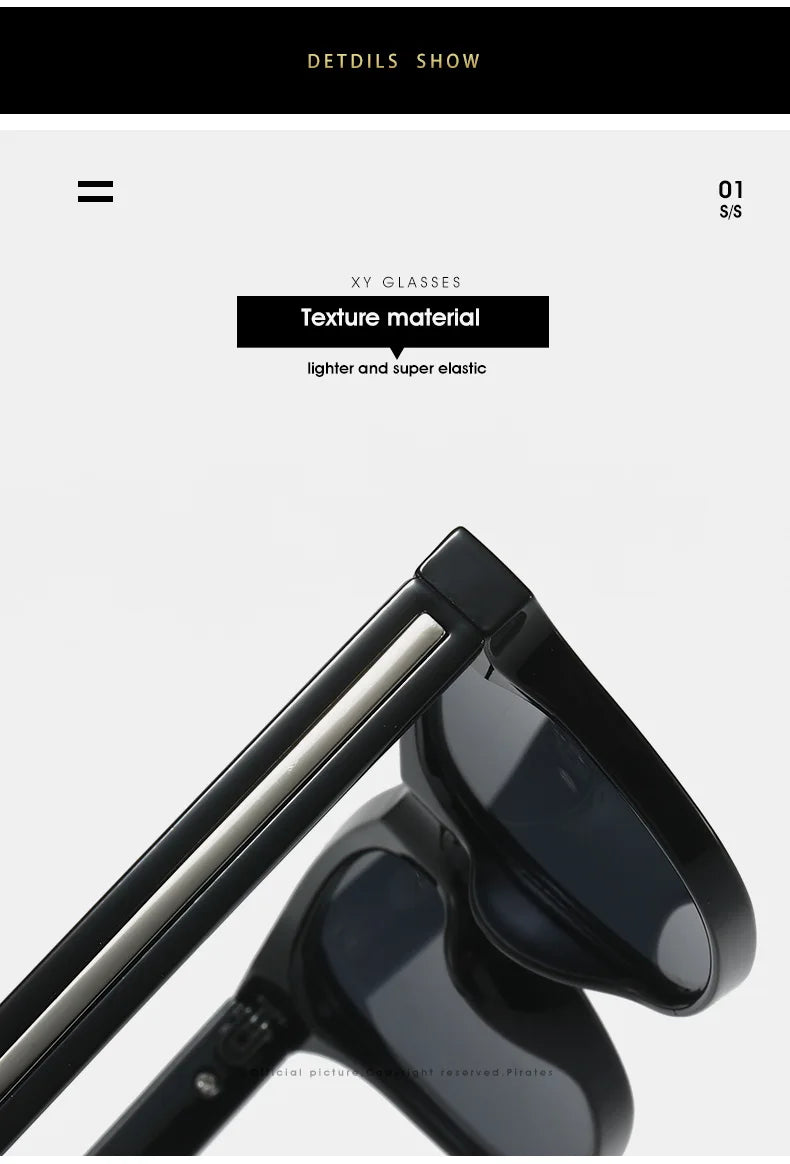 QVQV Fashion Leopard Blue Square Sunglasses Women Men Metal Stripes Brand Design Sun Glasses Men Outdoor Selfie Sunscreen Shades