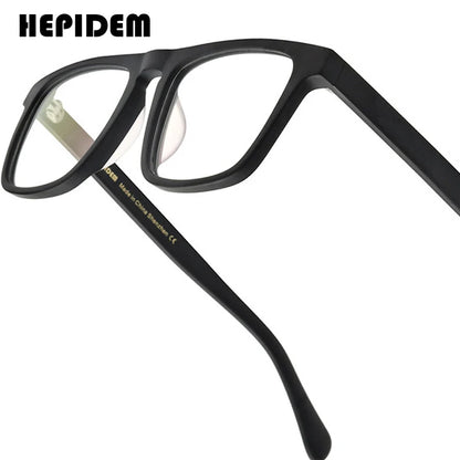 FONEX HEPIDEM Acetate Eyeglasses Frame Men 2025 New Small Round Brand Design Glasses Women Retro Vintage Eyewear Spectacles 9341