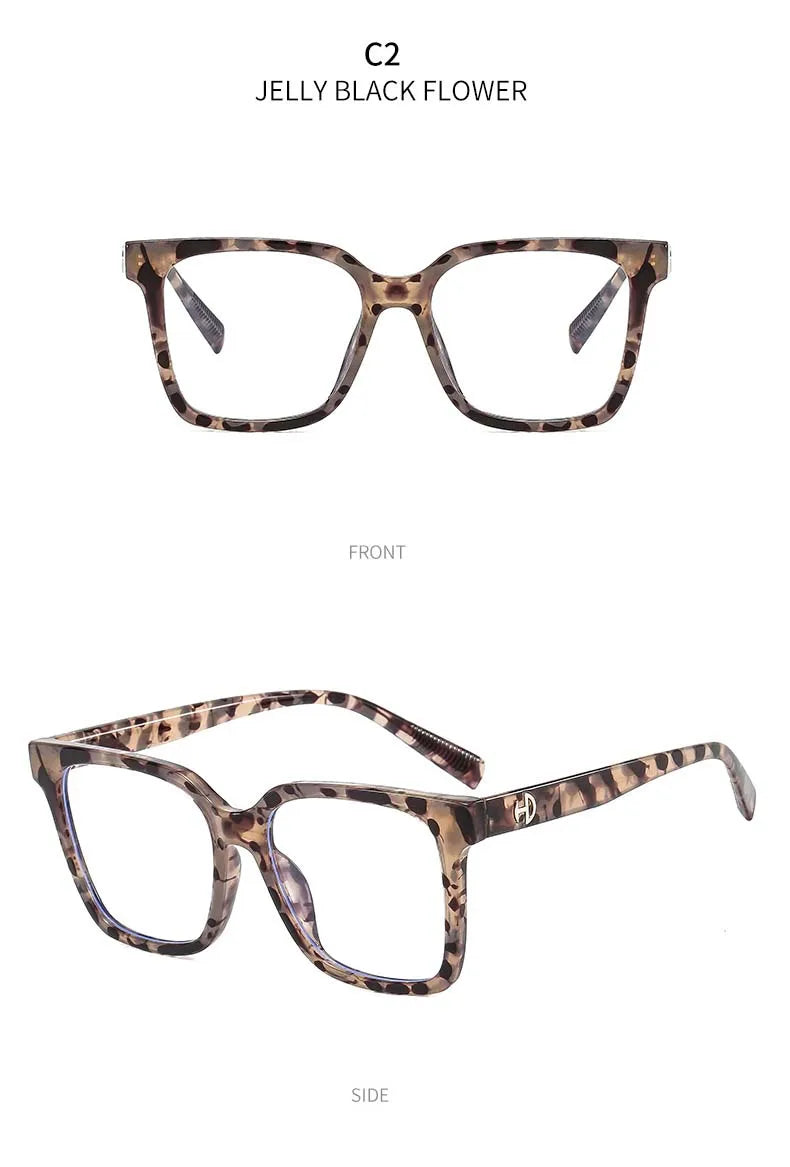 Retro Reading Eyeglasses for Women Oversize Cat Eye Anti Blue Light Presbyopia Glasses Prescription Eyewear 0 -To +600
