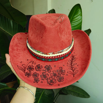 Handmade Fedora Hat suede Men's and Women's Hat feather vintage Fashion Jazz hat Top hats flat Panama sombrero mujer British hat
