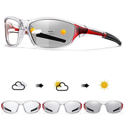New Style Photochromic Cycling Eyewear Men Women MTB Bike Running Fishing Glasses Comfortable Brand Bicycle Goggles UV400