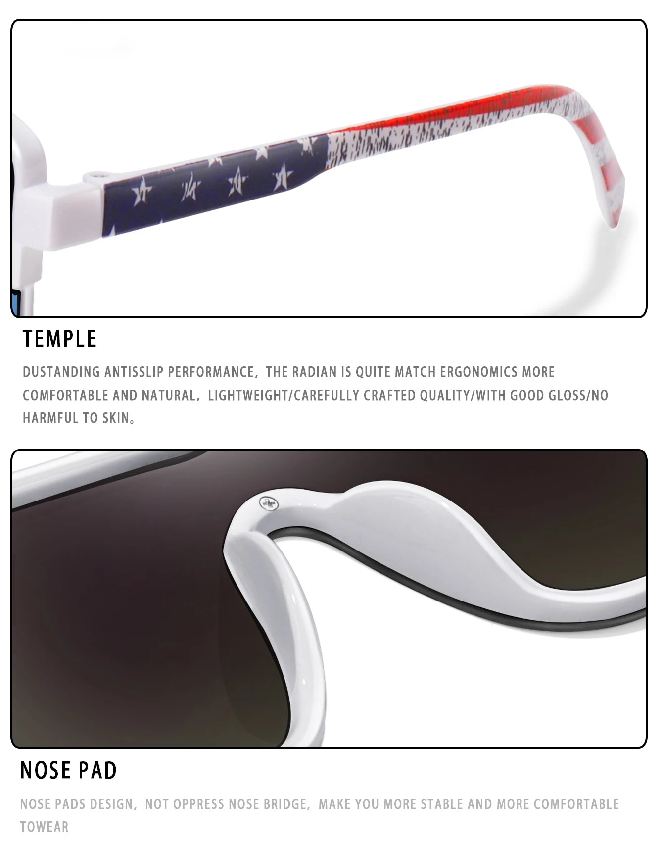 Rivet Lens Fishing Sunglasses for Men and women Fashion Casual Oversize Goggles with UV Protection for Hiking Golf, Beach