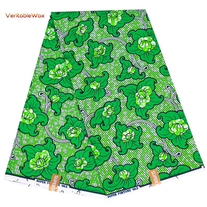 African Ankara Wax Fabric Patchwork Retro Style Double Prints Warp DIY Cloth Sewing Materials Africa Loincloth Polyester Tissu