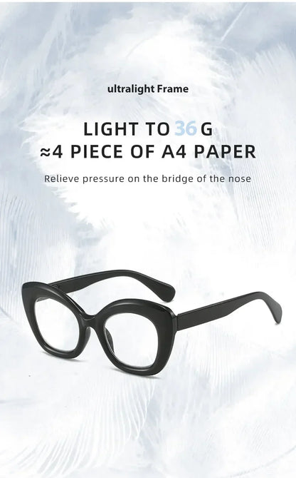 Vintage Finished Presbyopia Glasses Unisex Women Men's Anti Blue Light Farsighted Eyewear Optical Prescription Reading Glasses