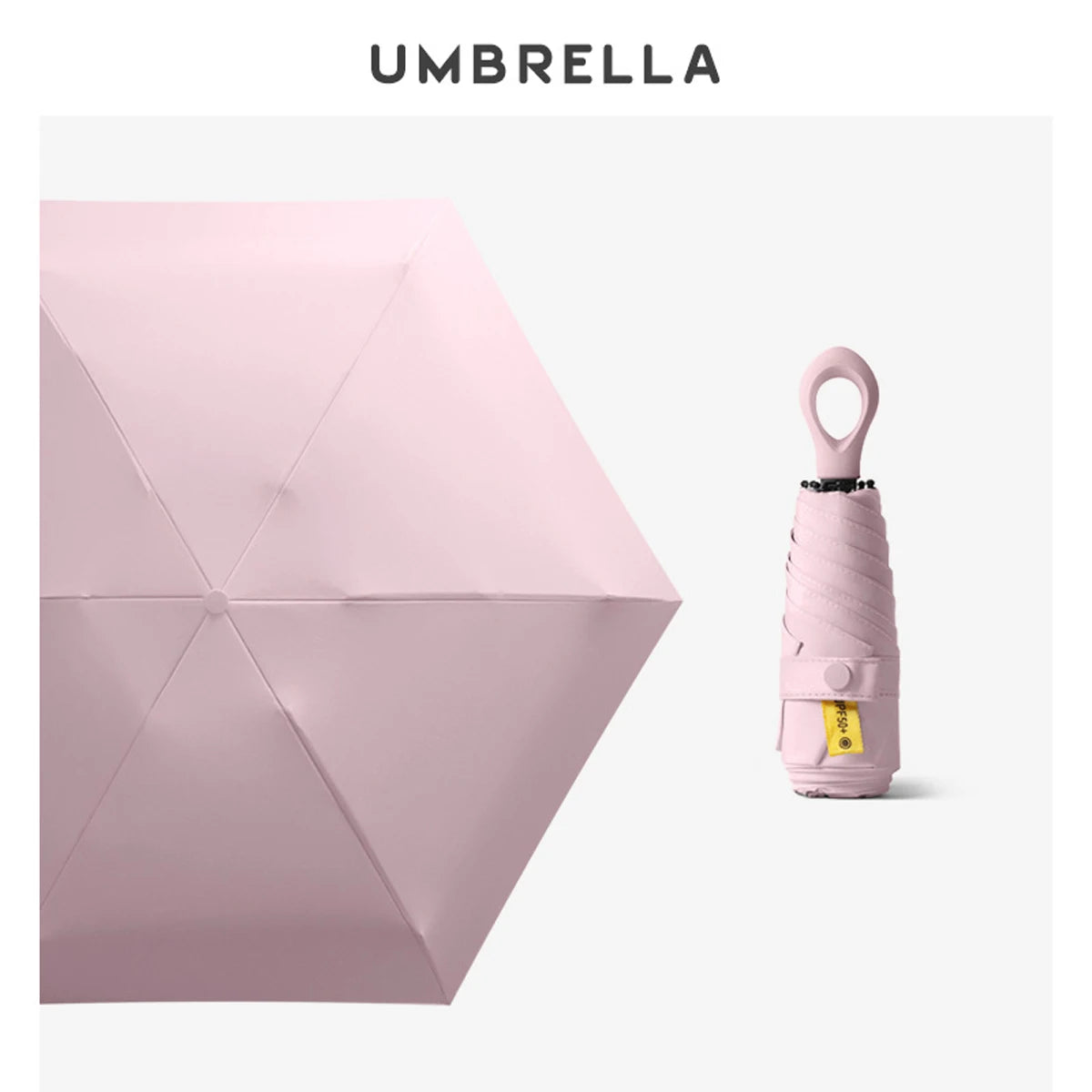 Lightweight Mini Foldable Rain Umbrella Traveling Size Sun Umbrella for Outdoor Use Sun Protections