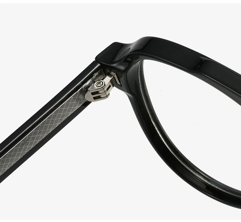Unisex Retro Glasses Frame Large Eyeglasses Anti Blue Light Square Opical Glasses Aviation Suitable Decoration Eyewear