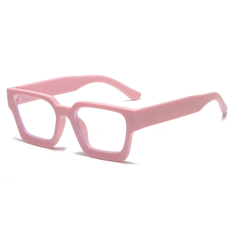 New Transparent Computer Glasses Frame Women Men Anti Blue Light Square Eyewear Blocking Glasses Optical Spectacle Eyeglass