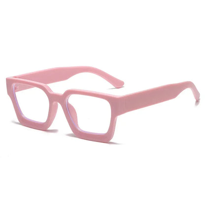 New Transparent Computer Glasses Frame Women Men Anti Blue Light Square Eyewear Blocking Glasses Optical Spectacle Eyeglass