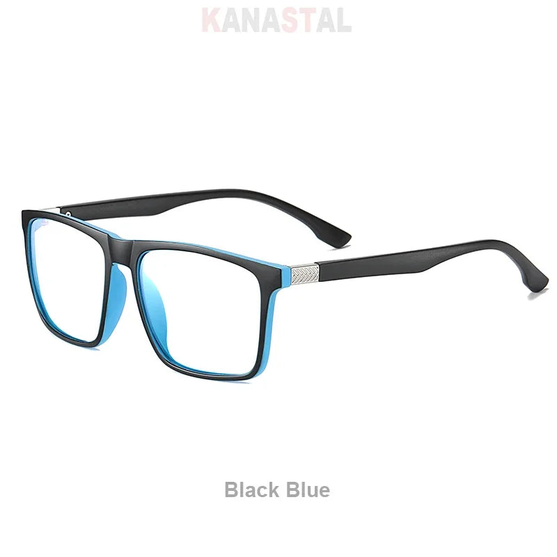 Men's Optical CR39 Lenses Myopia Presbyopic Eyewear Women Blue Light Blocking Prescription Reading Glasses TR90 Eyeglasses Frame