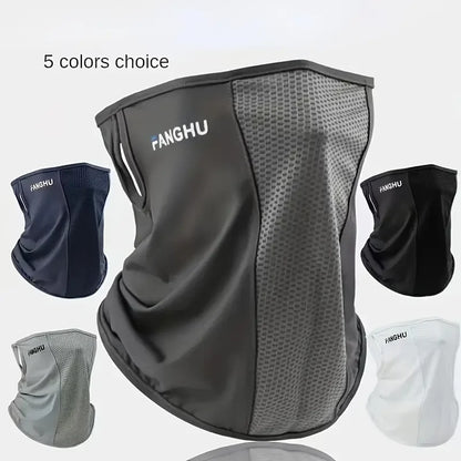 Cycling Masks Headwear Bandana Head Wrap Face Scarf Mask Neck Balaclava Breathable Light Cool Wind Outdoor Hiking Ice Silk Mask