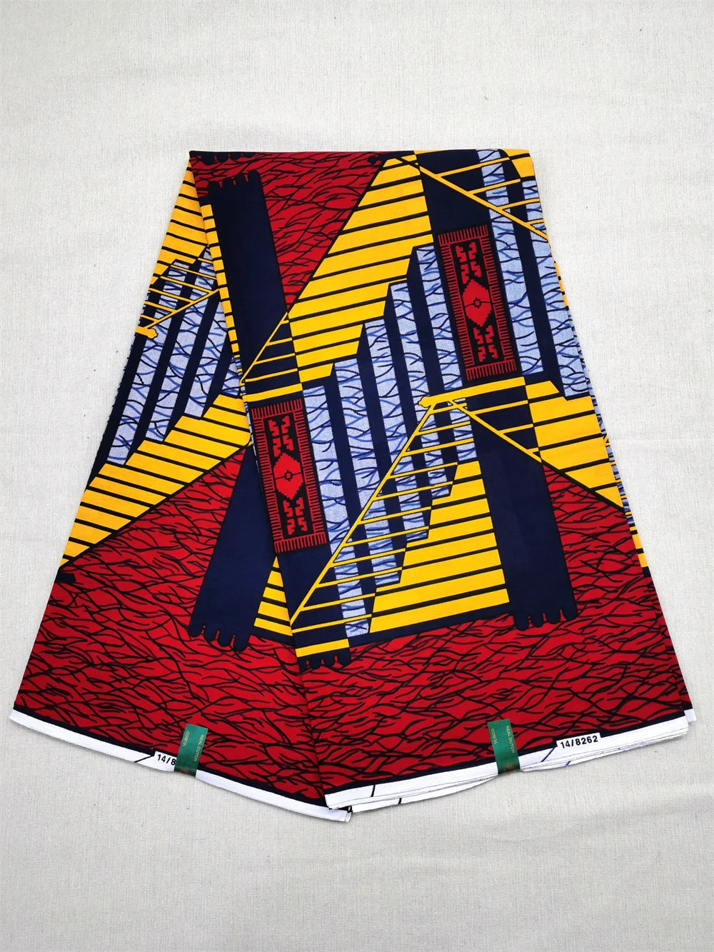 Dutch Ankara Wax Print Fabric High Quality Wax African Hollandais Fabric 100% Cotton Soft African Veritable Real Wax for Dress