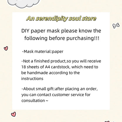 3D Paper Mold Elk Deer Head Mask Headgear Animal Model Halloween Cosplay Props Woman Men Party Role Play DIY Craft Masks