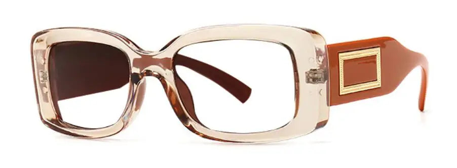 Vintage Black Square Reading Glasses Women 2025 Luxury Brand Blue Light Blocking Computer Presbyopia Eyeglasses Diopter 0~+ 6.00