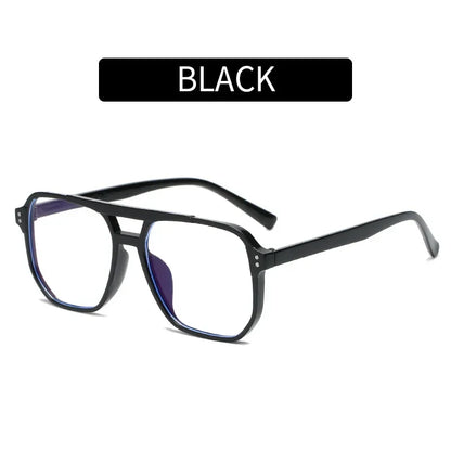 Transparent Computer Glasses Frame Women Men Anti Blue Light square Eyewear Blocking Glasses Optical Spectacle
