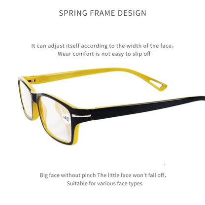 Reading Glasses for Men Women Sports Anti-blue Light Presbyopia Eyeglasses High Definition Computer Magnifying Eyewear +1.0 +4.0