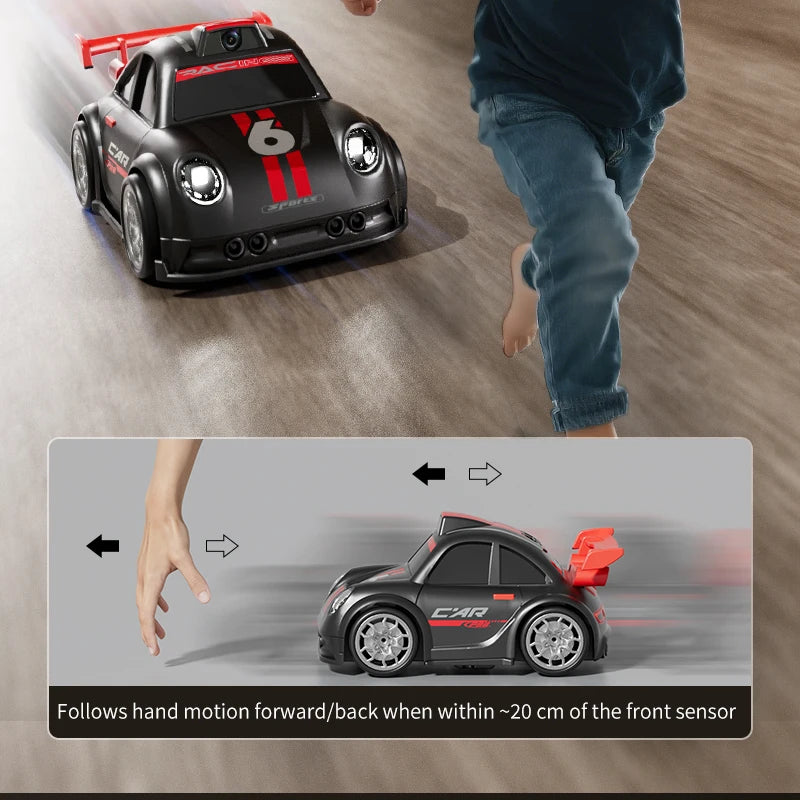 New 2026 Mini RC Car With FPV Camera Wifi With Screen Remote Control Follow Mode 2.4G Drift Car Racing RC Toy Gift For Children